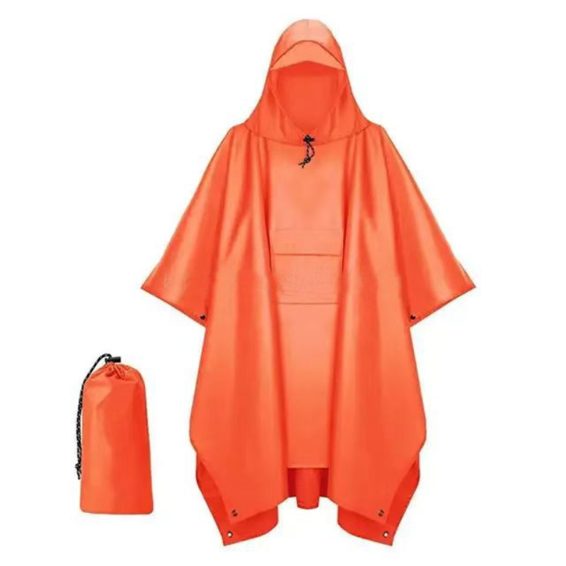 Emergency Poncho Rain - Impermeabile militare da esterno 3 in