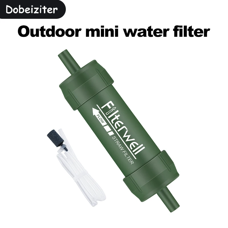 Water Purification Straw - Mini filtro dell'acqua cannuccia portatile purificazione