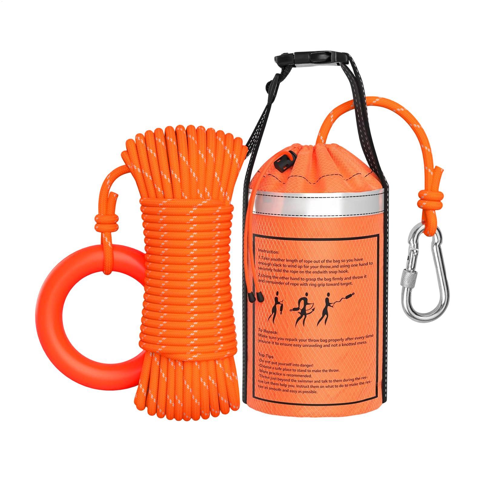 Rescue Rope Throw - Sacca di salvataggio galleggiante con corda