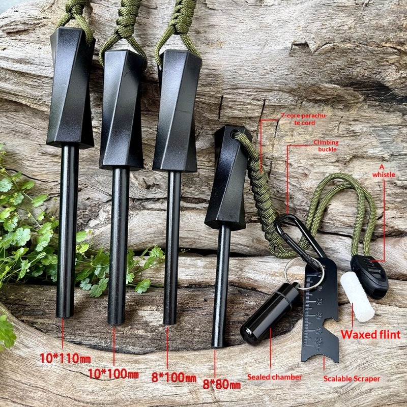Magnesium Fire Starter - Accendifuoco di Sopravvivenza Bear Grylls, Asta