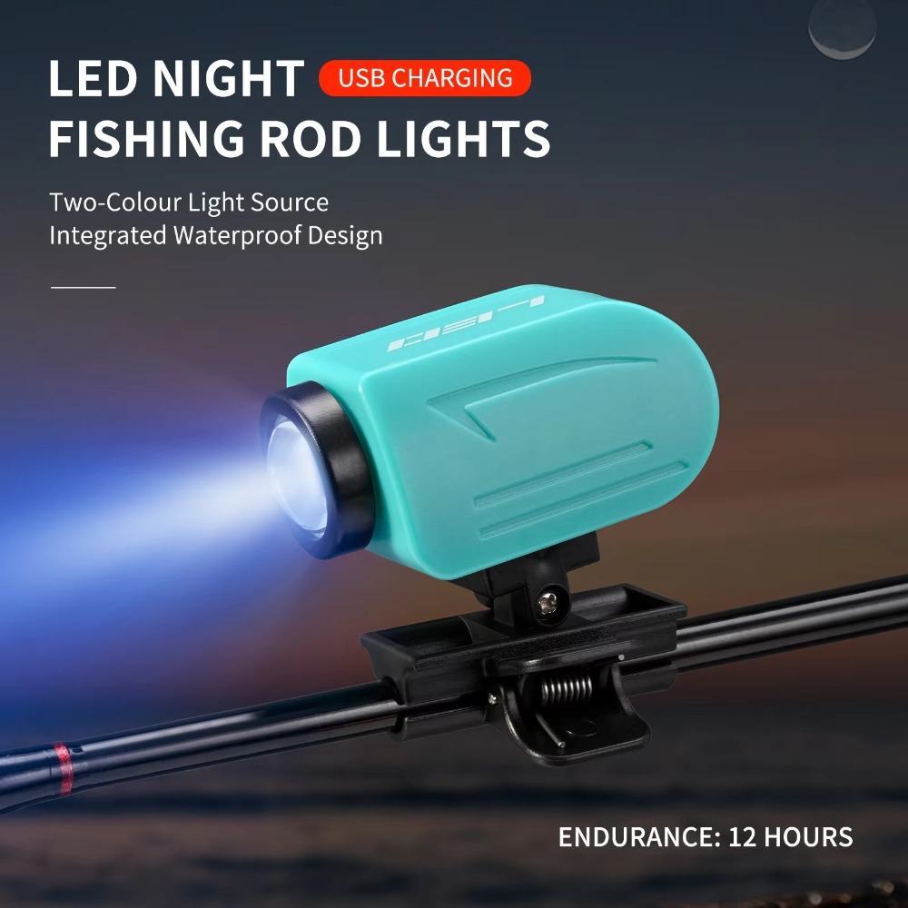 Fishing Kit Compact - Morsetto LED Mini canna da pesca