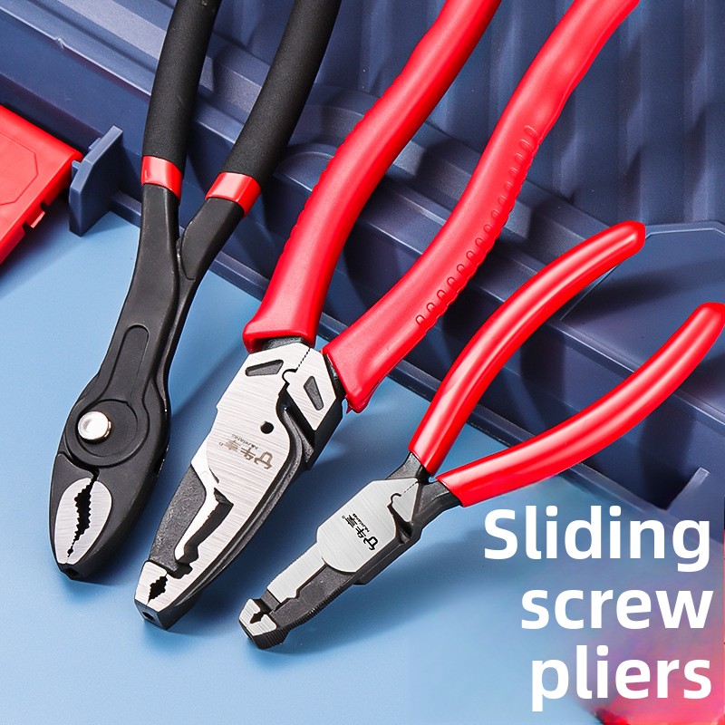 Multi Tool Plier - Pinza Multifunzione Industriale con Denti Scorrevoli