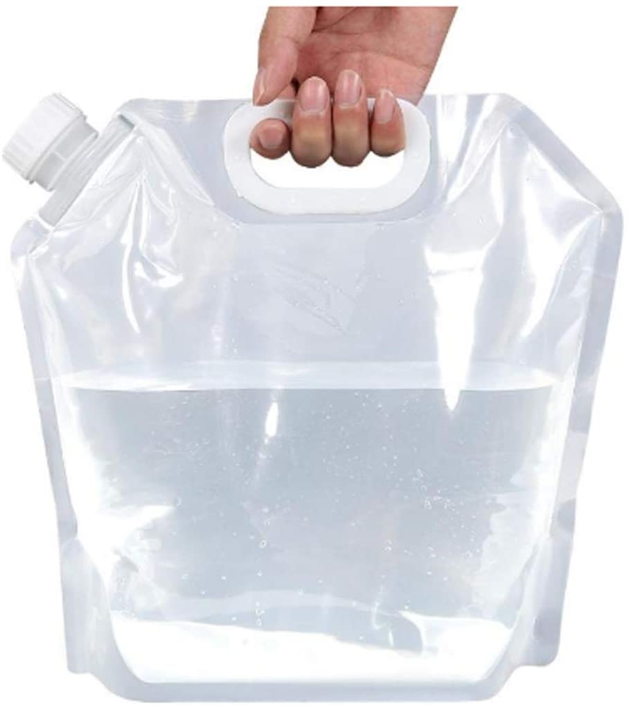 Water Bag Collapsible - Contenitore d'Acqua Pieghevole da 5L e