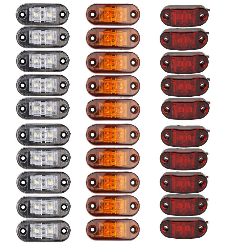 Signal Panel Orange - 10PCS Spie LED Diodo Luce Rimorchio