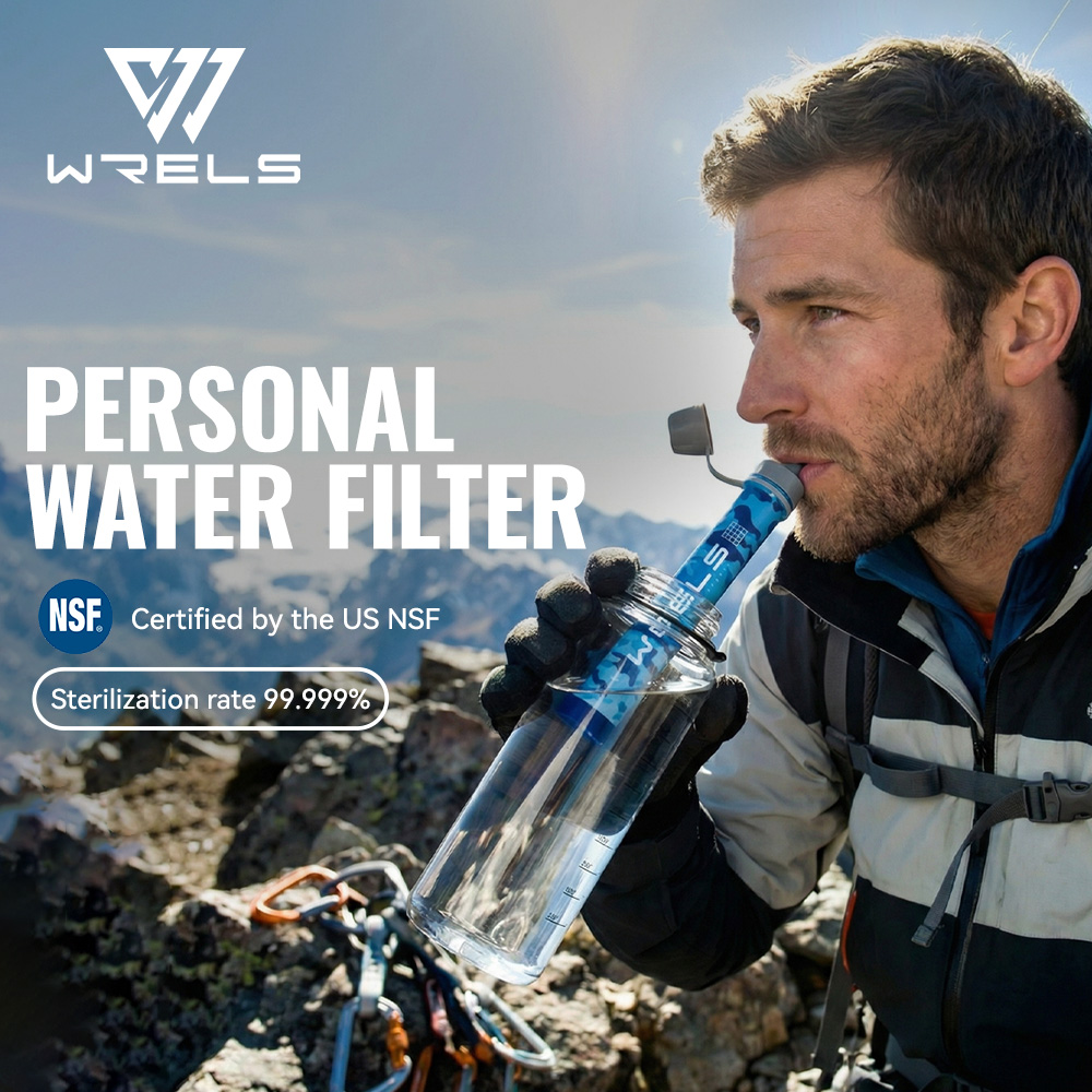 Water Purification Straw - WRELS Set di filtri per l'acqua
