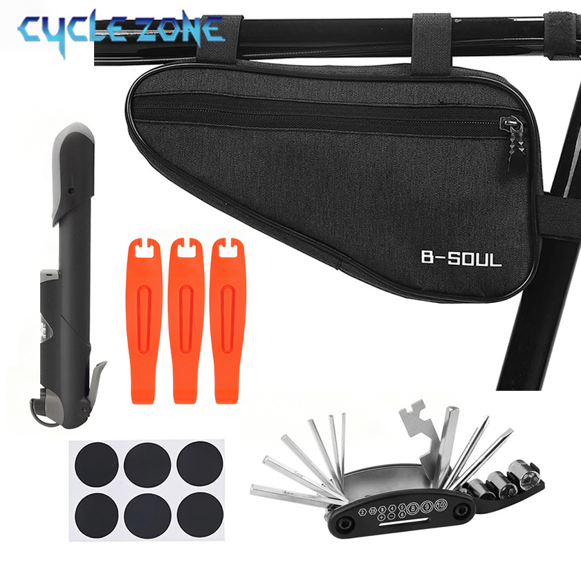 Bivy Bag Emergency - Kit Riparazione Bici con Borsa Portaoggetti,