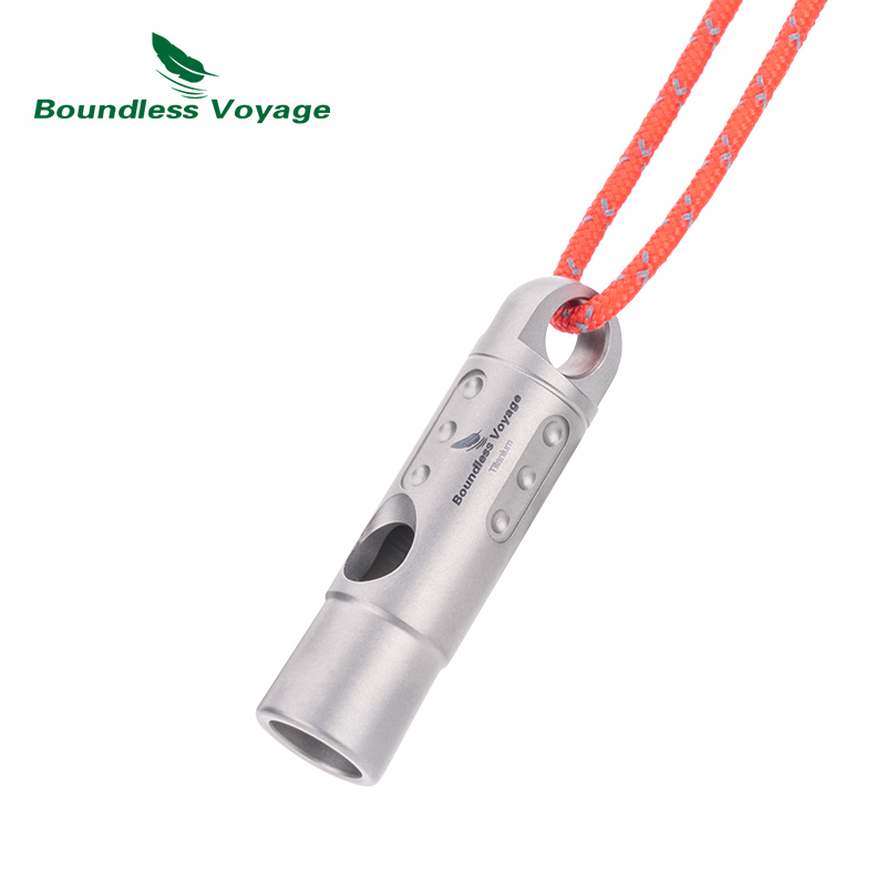 Boundless Voyage Titanium Whis - Emergency Whistle Loud recensione e prezzo