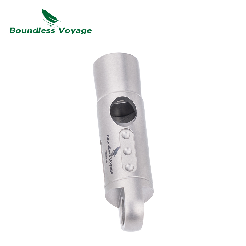 Boundless Voyage Titanium Whis - Emergency Whistle Loud recensione e prezzo