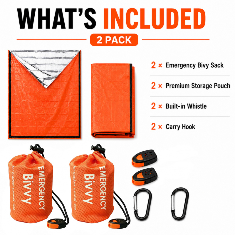Confezione da 2 sacchi nanna d - Bivy Bag Emergency recensione e prezzo