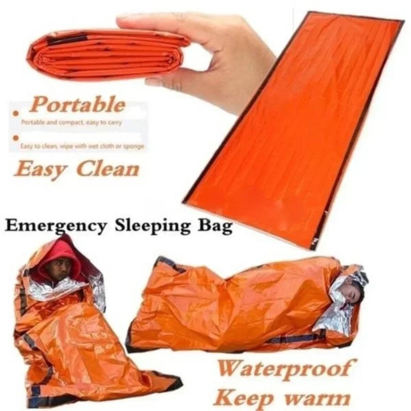 1 pz. Telo di Emergenza in PE, - Survival Blanket Reflective recensione e prezzo