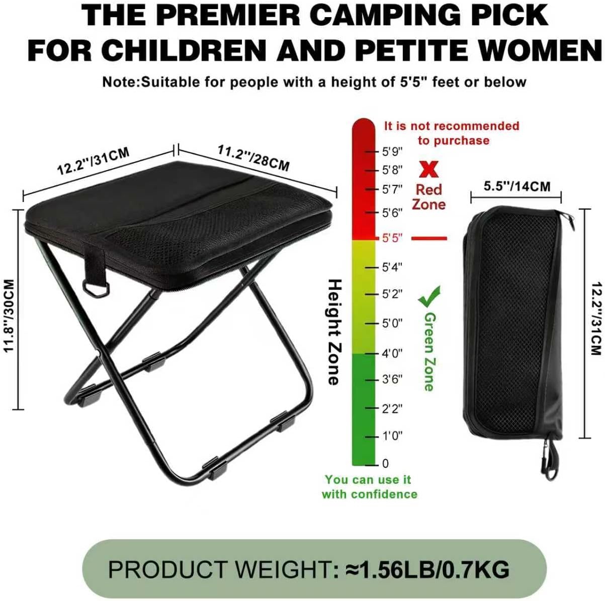 Sgabello da Campeggio Portatil - Fishing Kit Compact recensione e prezzo