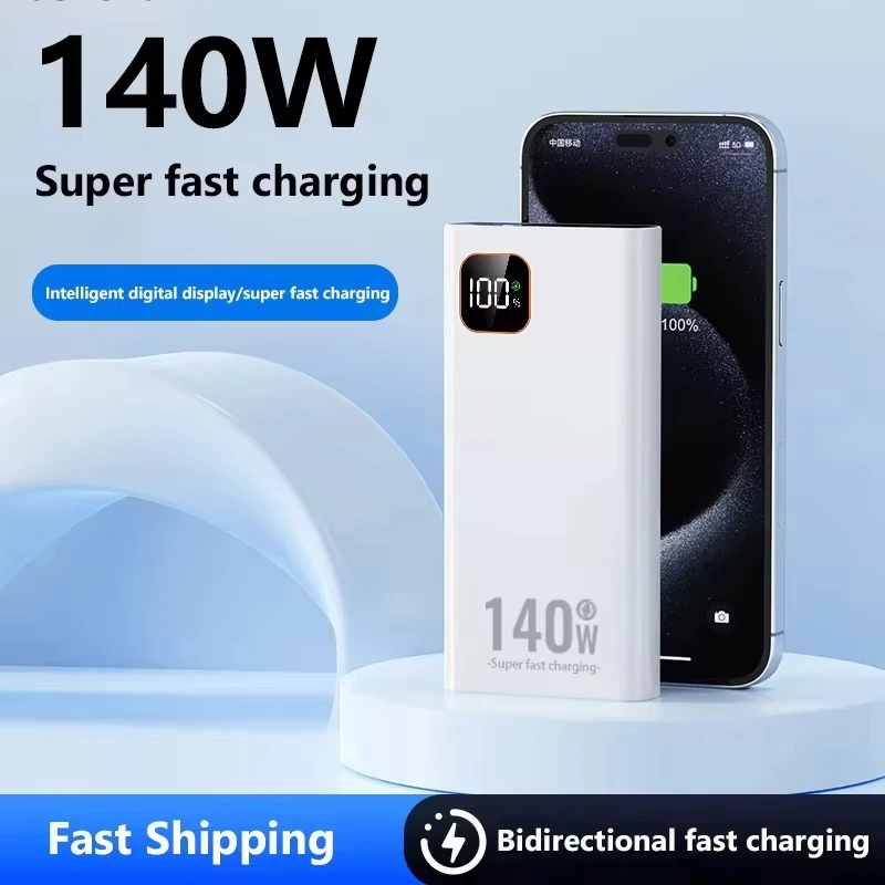 Power Bank Lenovo 140W 500000m - Solar Emergency Charger recensione e prezzo