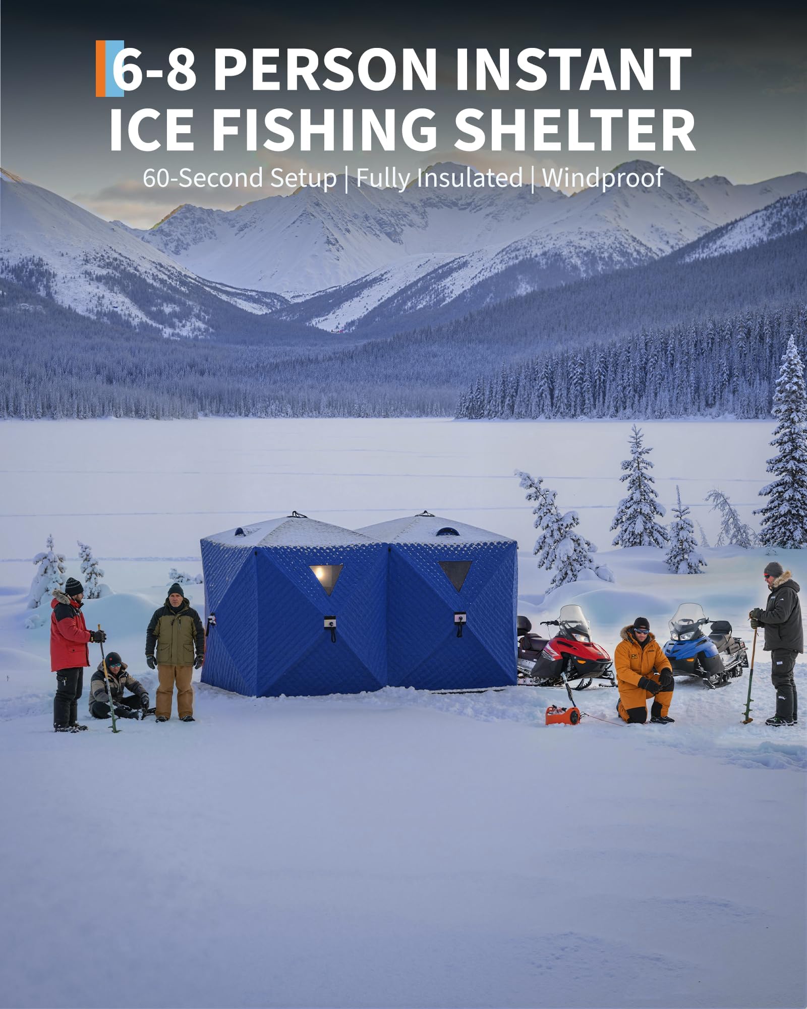 Tenda Pop-Up per Pesca sul Ghi - Emergency Mylar Tent recensione e prezzo
