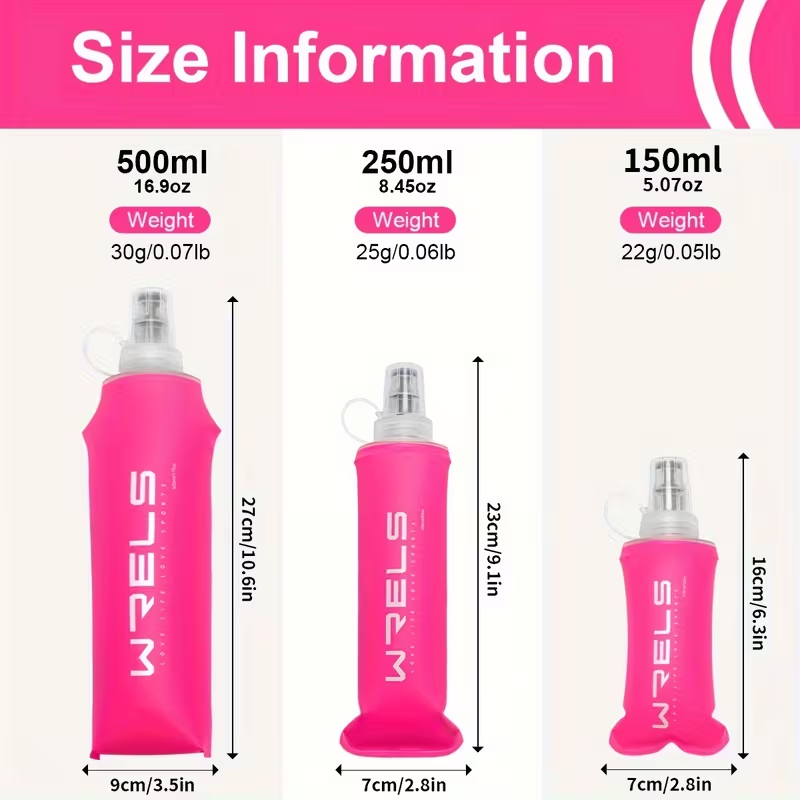 Borraccia Pieghevole WRELS in  - Water Bag Collapsible recensione e prezzo