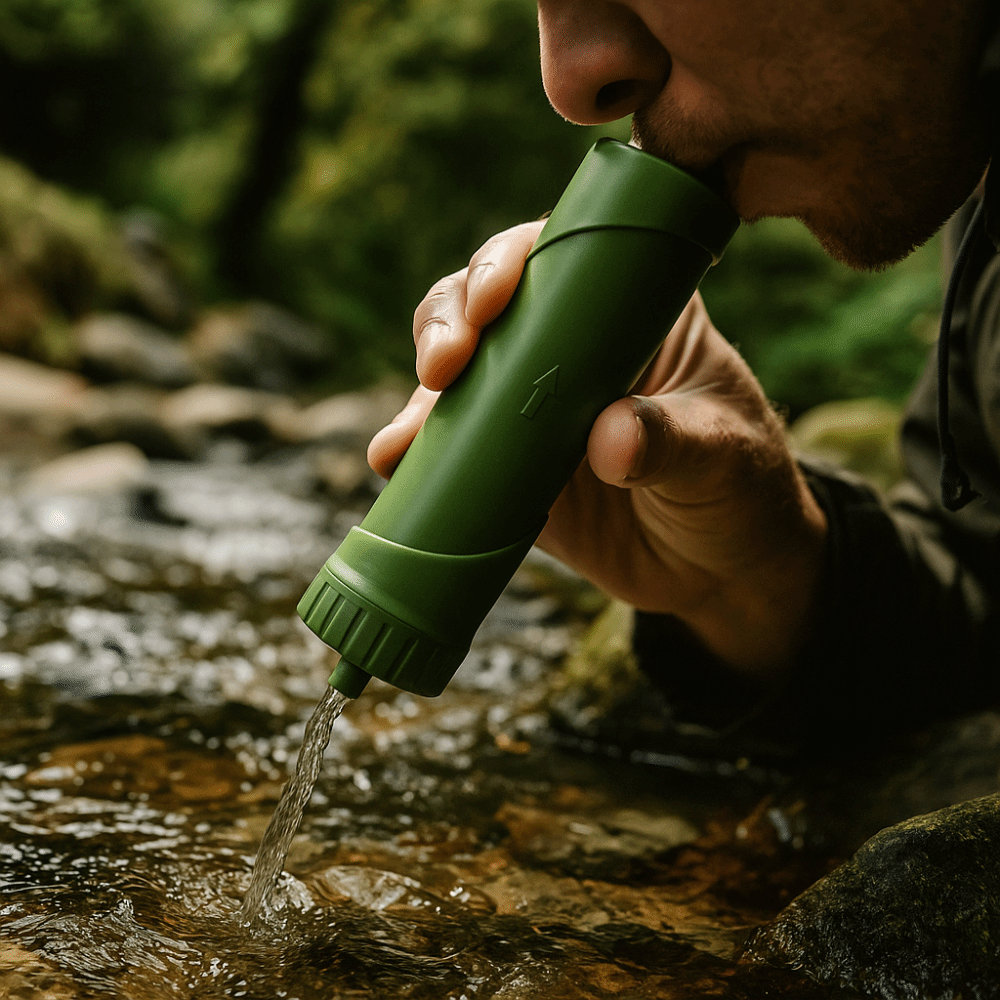 Mini filtro per acqua portatil - Water Purification Straw recensione e prezzo