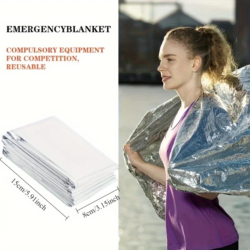 1 pezzo di coperta portatile p - Survival Blanket Reflective recensione e prezzo