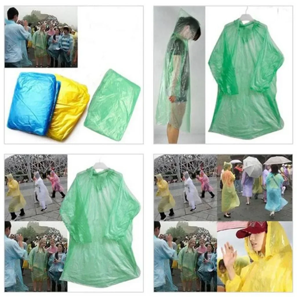 5/10PC Impermeabile Usa E Gett - Emergency Poncho Rain recensione e prezzo