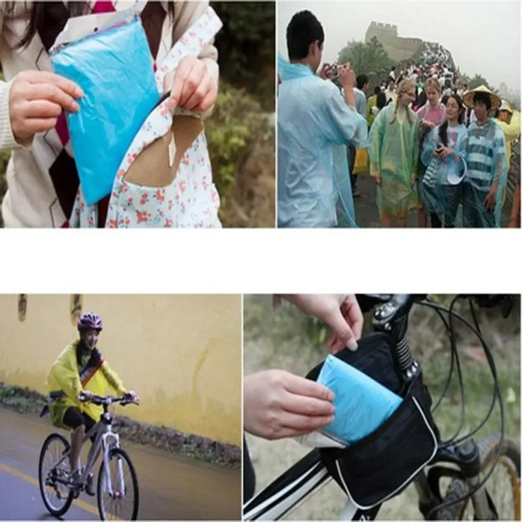 5/10PC Impermeabile Usa E Gett - Emergency Poncho Rain recensione e prezzo