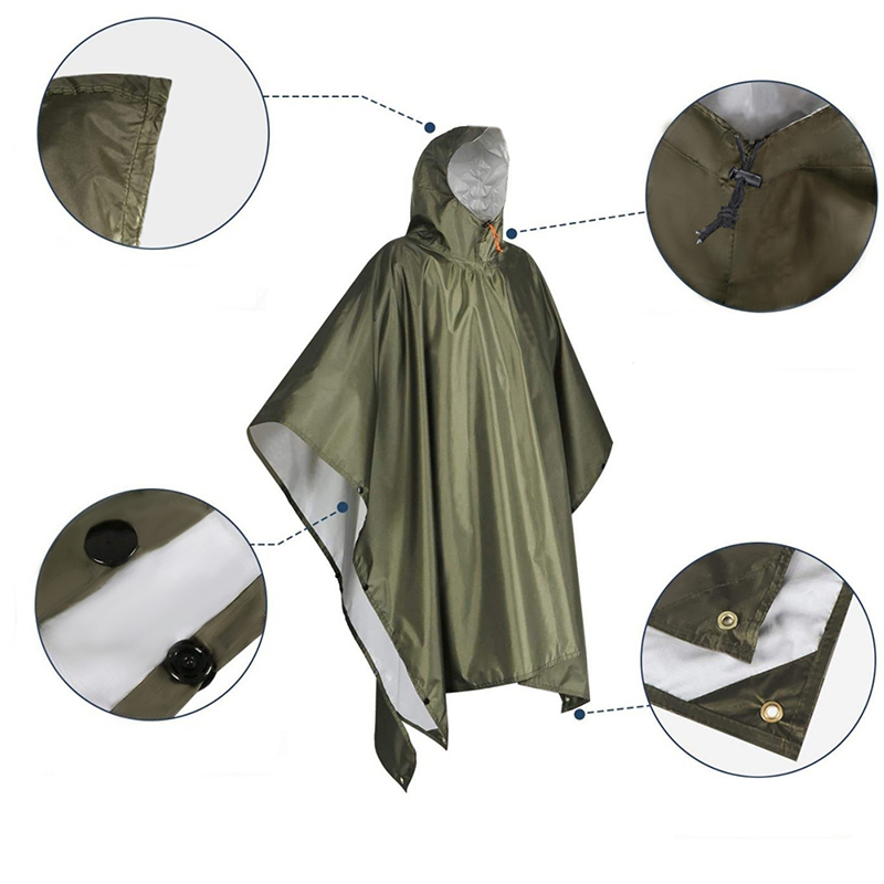 Poncho antipioggia resistente  - Emergency Poncho Rain recensione e prezzo
