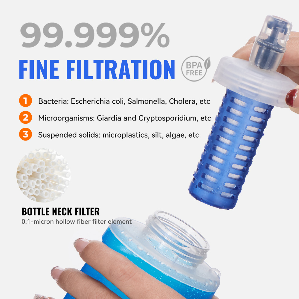Borraccia Filtrante Pieghevole - Water Bag Collapsible recensione e prezzo