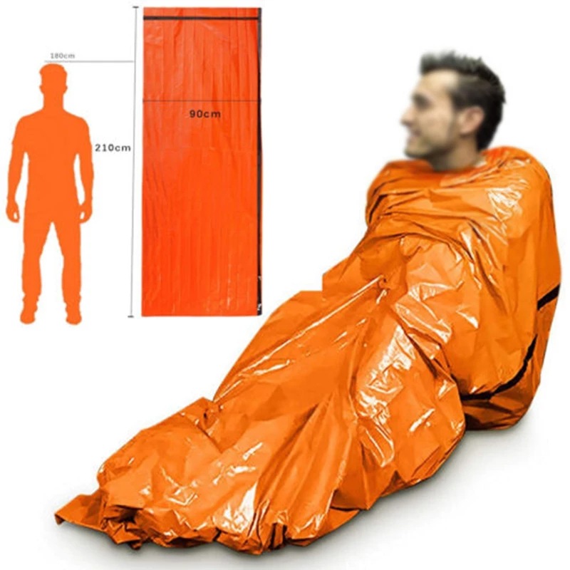 Sacco a pelo portatile imperme - Bivy Bag Emergency recensione e prezzo